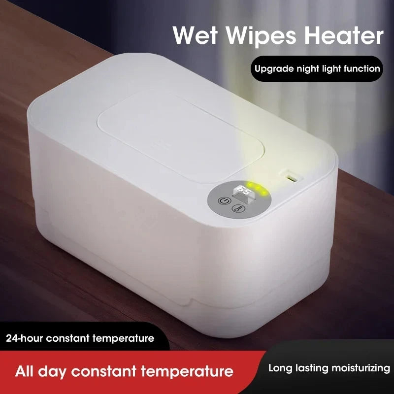 Portable Baby Wipe Warmer with LED Temperature Display - 5