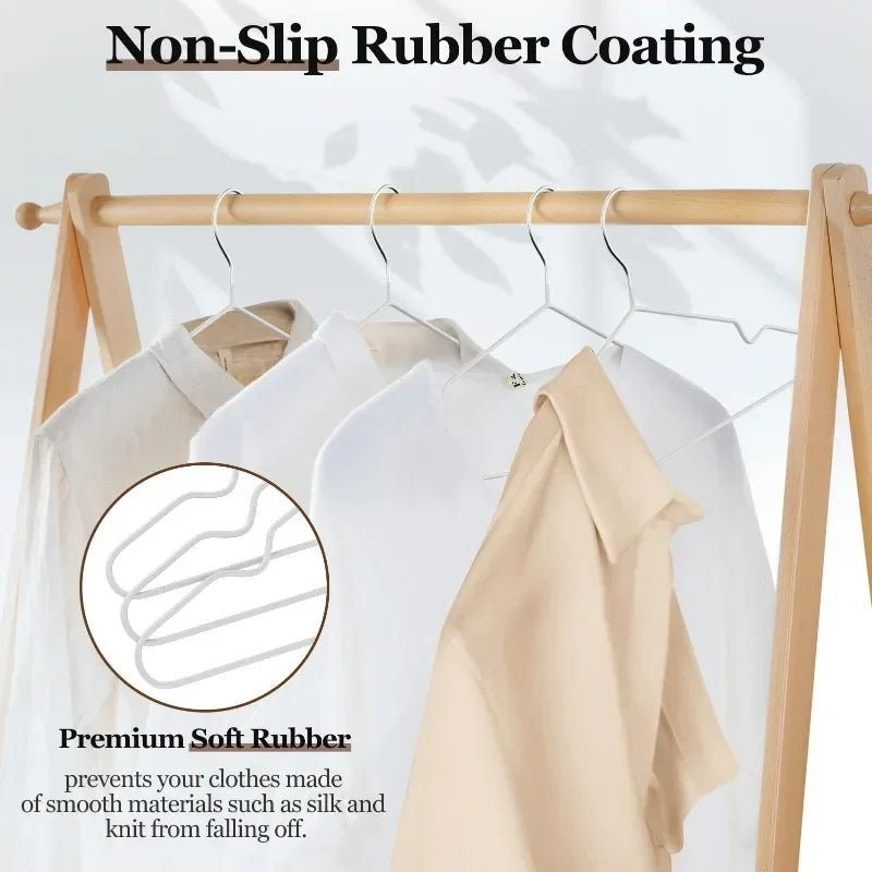 Non-Slip Heavy Duty Clothes Hangers for Closet Organization