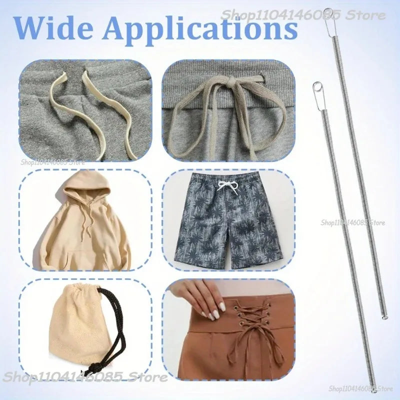 Flexible Spring Drawstring Threader for Sewing and Crafts - 5