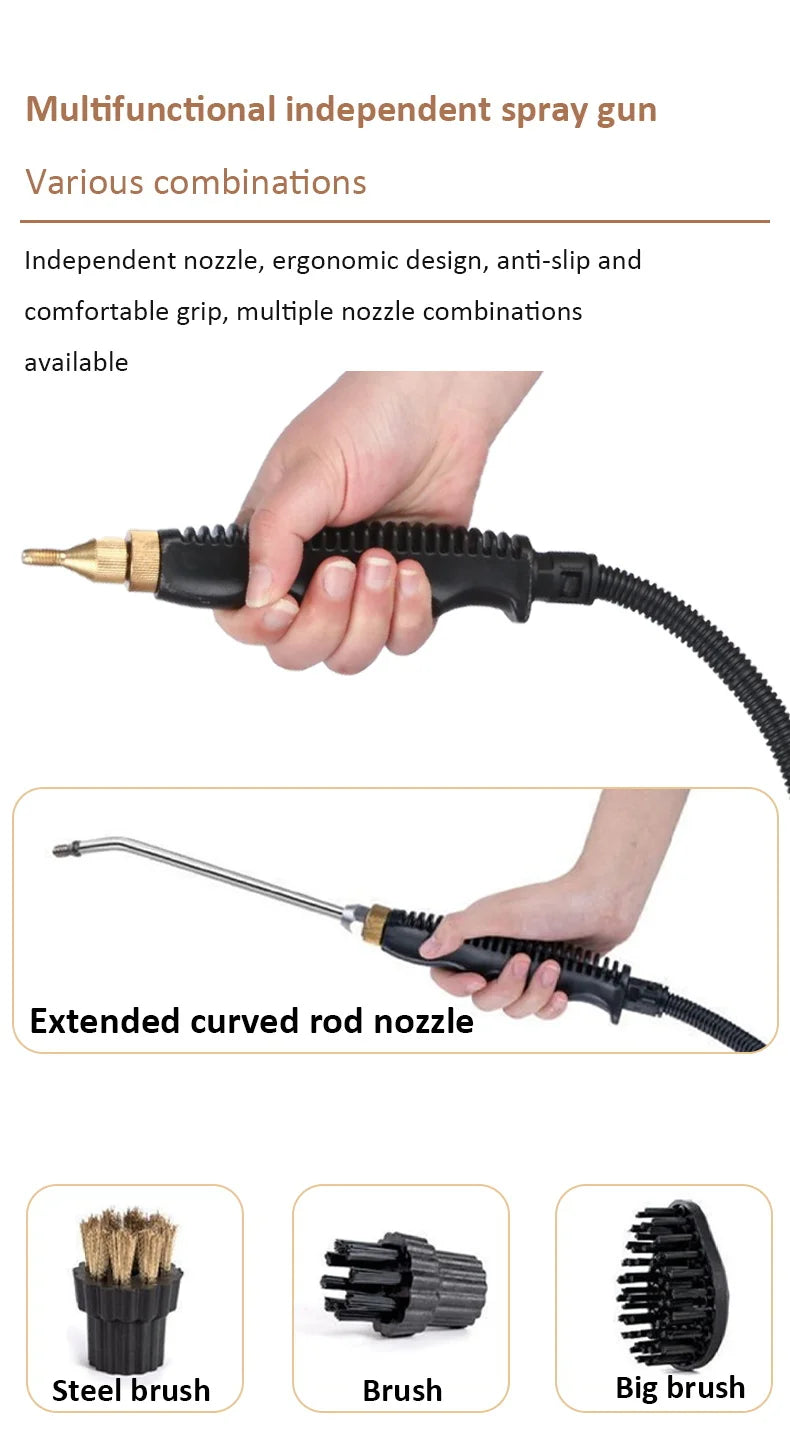 High-Pressure Steam Cleaner for Deep Home Sanitation - 15
