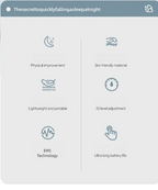 Microcurrent Sleep Aid Device for Insomnia and Anxiety Relief