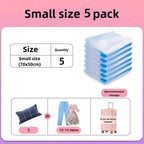 Vacuum Compression Storage Bags for Clothes and Bedding