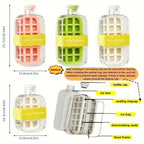 Portable Ice Cube Maker and Storage Bottle