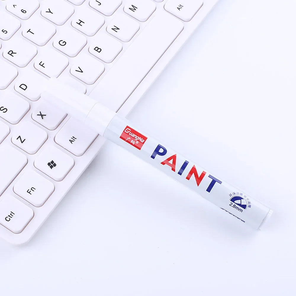 Waterproof Permanent Tire and Car Paint Marker Pen - 7