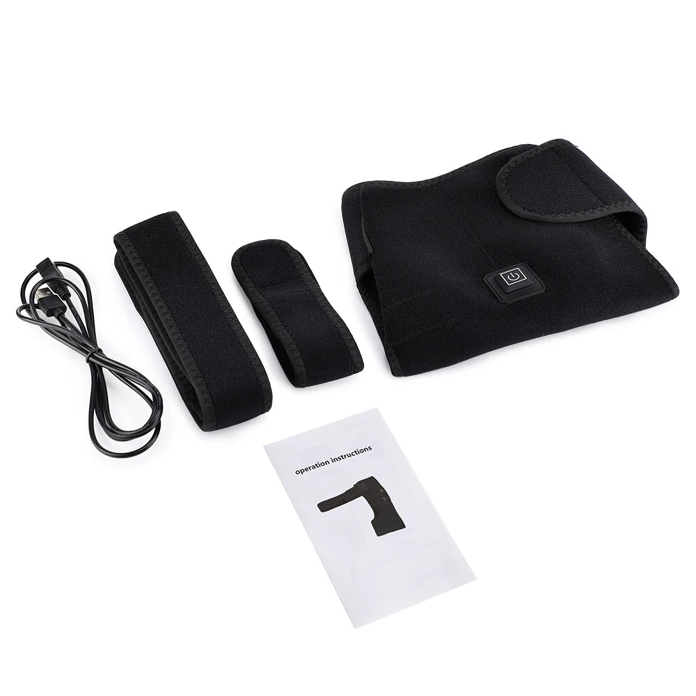 Red Light Heated Shoulder Massage Wrap for Pain Relief