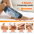 Wireless Air Compression Leg and Calf Massager for Muscle Recovery