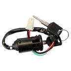 Universal 4-Wire Ignition Switch with Keys for ATV and Dirt Bikes