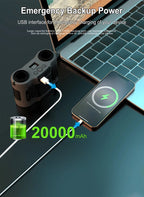 Portable Hands-Free Waist Clip Fan for Outdoor Cooling