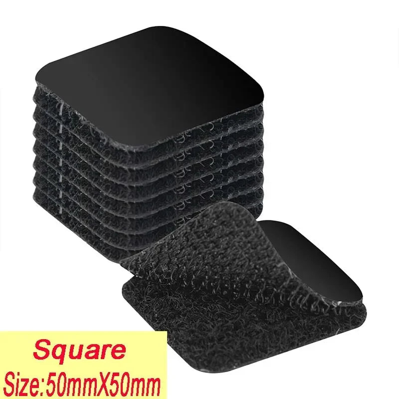 Heavy-Duty Self-Adhesive Fastener Pads for Household Mats - 16