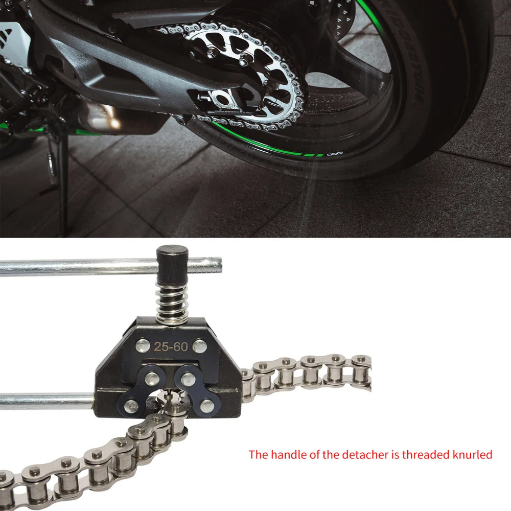 Heavy Duty Motorcycle and Bicycle Chain Breaker Tool