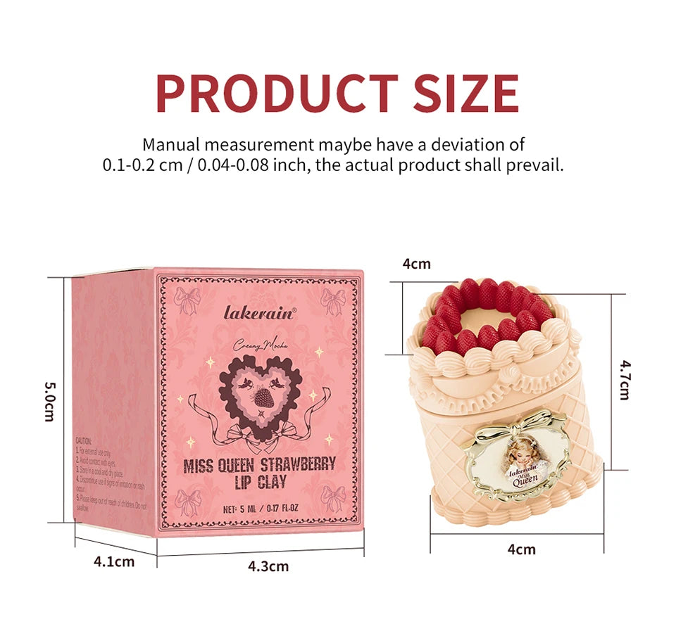 Strawberry Matte Velvet Lip Cream