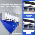 Waterproof Air Conditioner Cleaning Cover for Wall Units