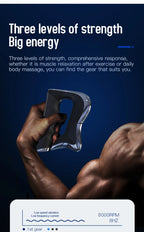Electric Myofascial Muscle Scraping and Massage Tool
