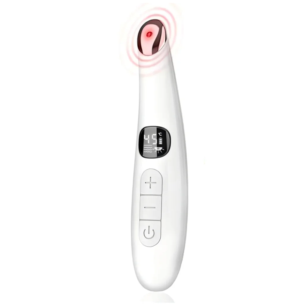 3-in-1 Heated Eye Massager Wand for Dark Circles and Puffiness - 16
