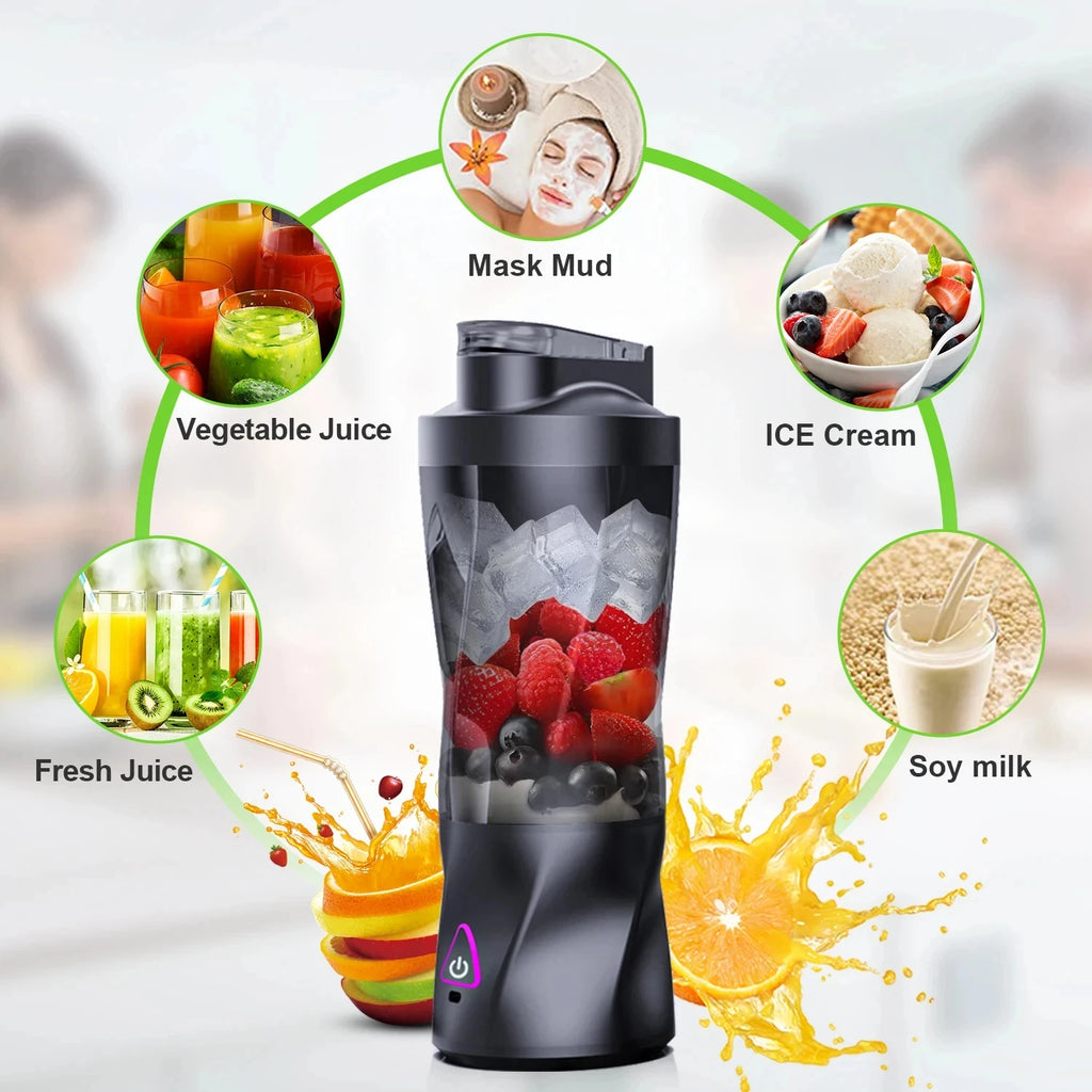 Portable USB Rechargeable Personal Smoothie Blender