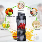 Portable USB Rechargeable Personal Smoothie Blender