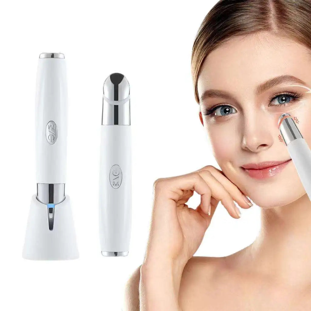 3-in-1 LED Photon Eye and Face Massage Wand
