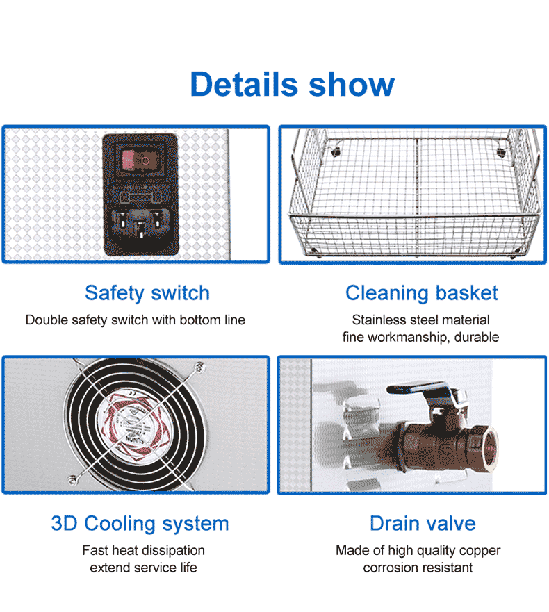 Digital Ultrasonic Cleaner for Jewelry, Watches, and Tools