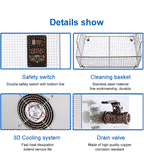 Digital Ultrasonic Cleaner for Jewelry, Watches, and Tools