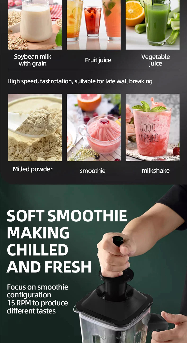 Professional High-Speed Commercial Kitchen Blender