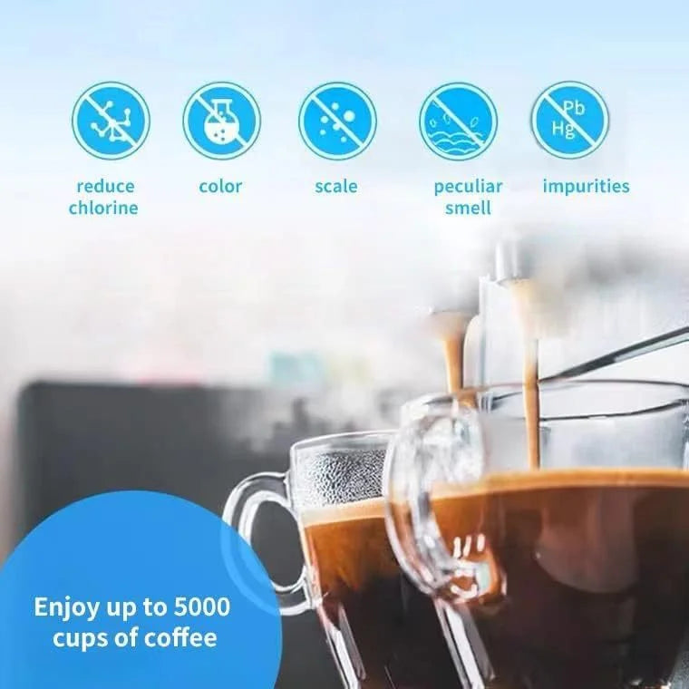 Replacement Water Filter for Espresso Coffee Machines