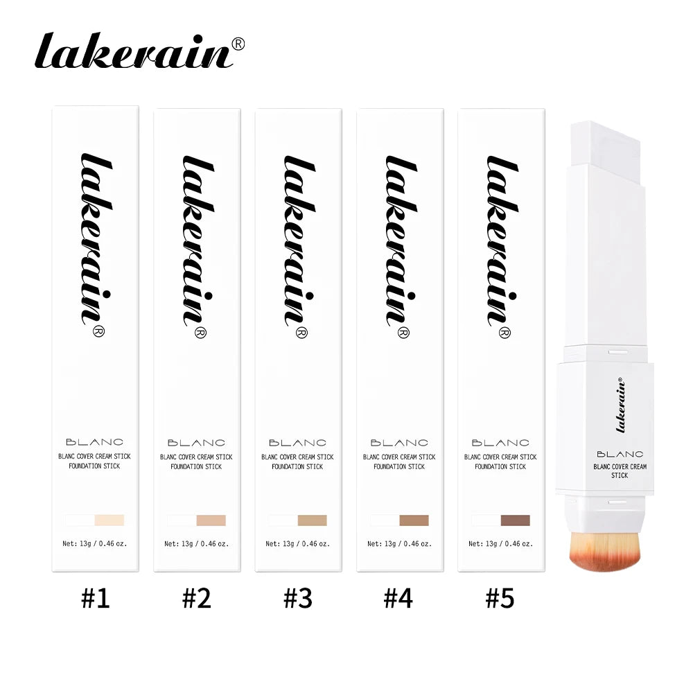 Dual-Ended Waterproof Foundation and Concealer Stick