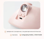 Cute Mushroom House Humidifier with LED Night Light