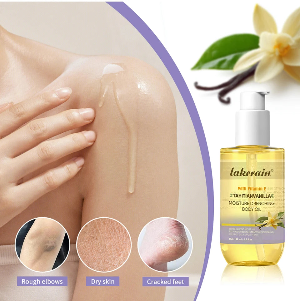 Moisture Drenching Vanilla Body Oil for Glowing Skin - 9