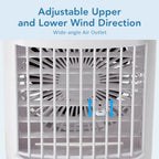3-in-1 Portable Desktop Air Cooler and Humidifier Fan