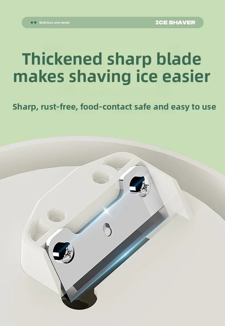 Automatic Electric Ice Shaver for Home Smoothies - 12