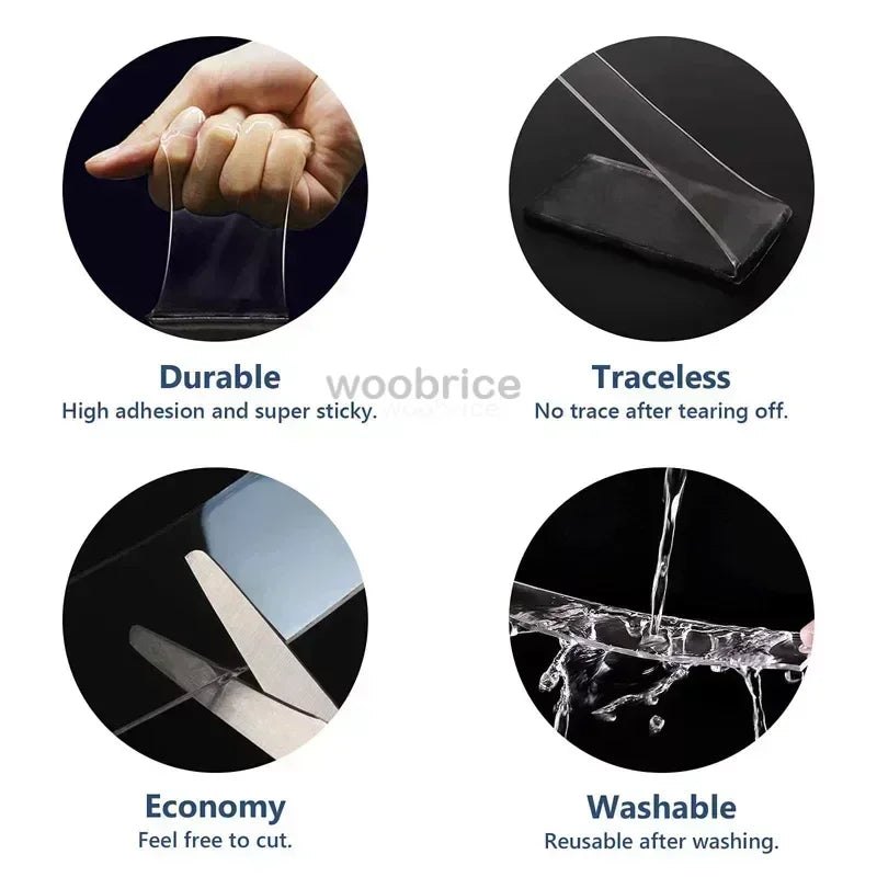 Heavy Duty Reusable Nano Double Sided Mounting Tape