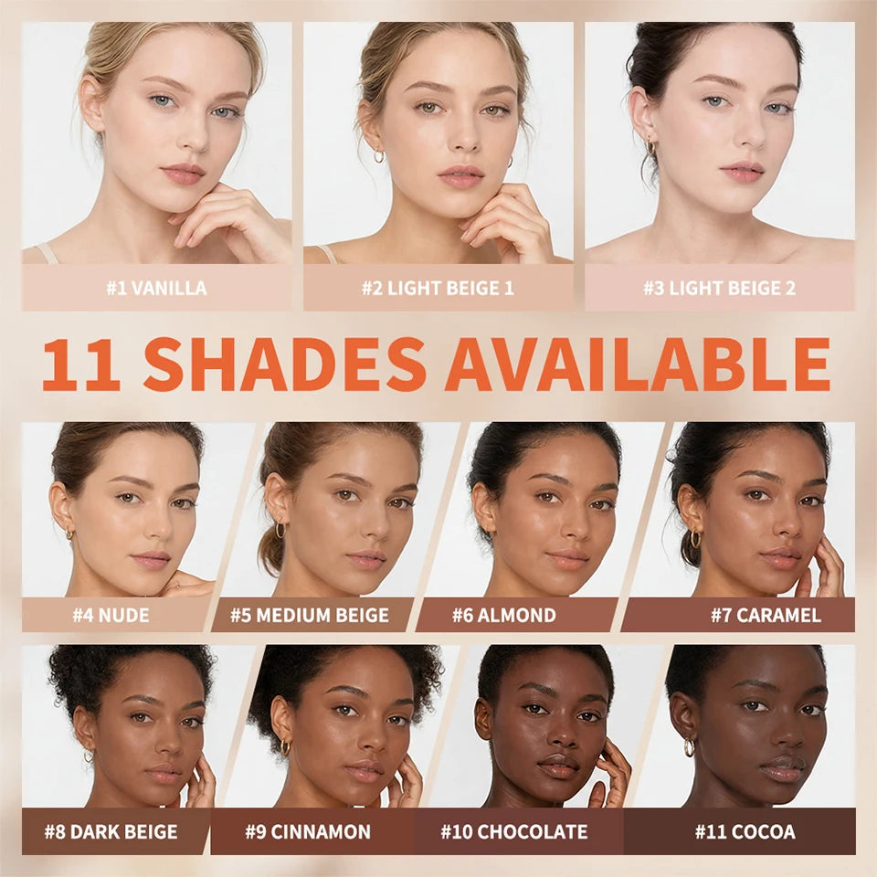 2-in-1 Velvet Matte Liquid Foundation and Concealer - 8
