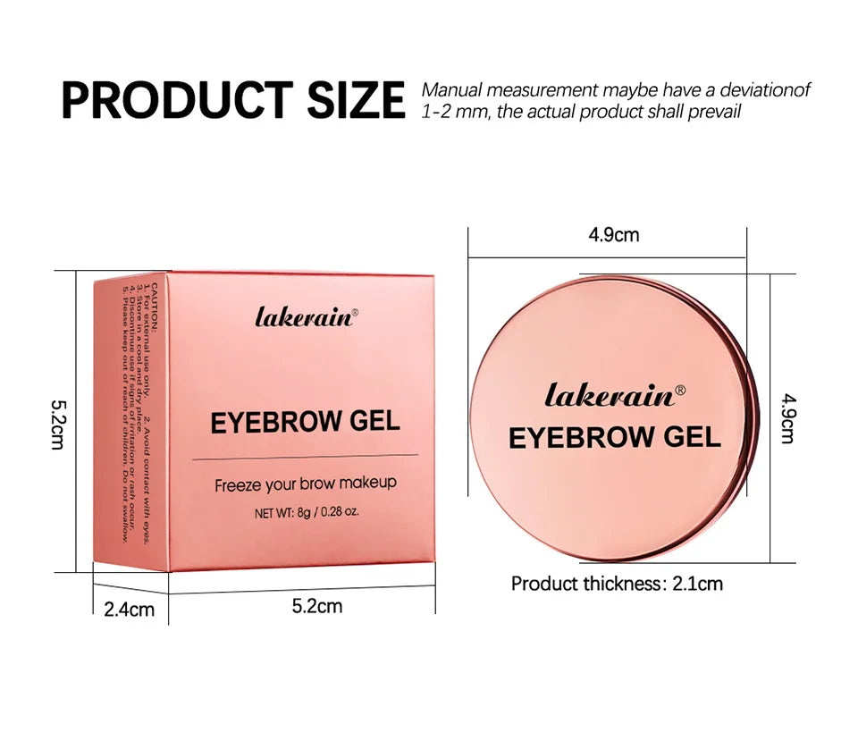 Waterproof 3D Eyebrow Styling Sculpting Gel for Natural Brows - 14