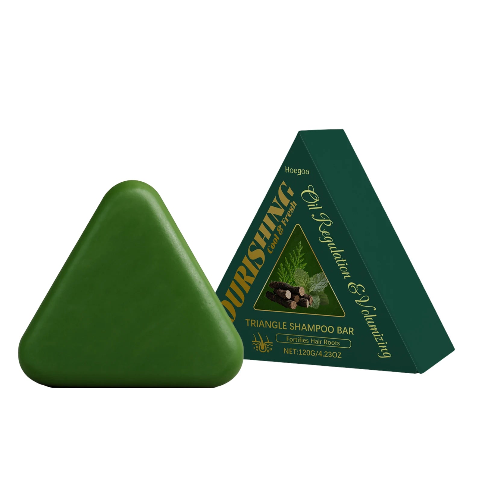 Herbal Hair Growth Shampoo Bar for Anti-Hair Loss - 15