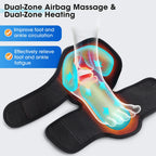 Cordless Air Compression Foot and Ankle Massager with Heat
