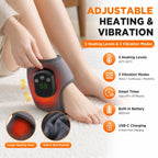 Heated Vibrating Ankle Support Wrap