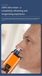 Rechargeable Portable Nose and Ear Hair Trimmer