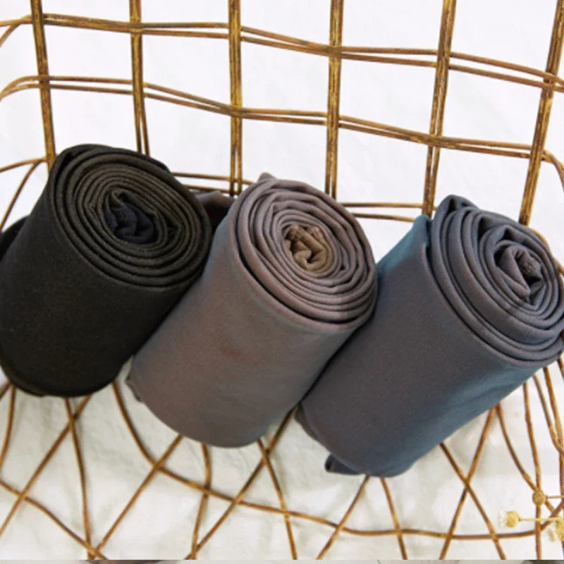 Fleece Lined Translucent Thermal Tights for Winter - 28
