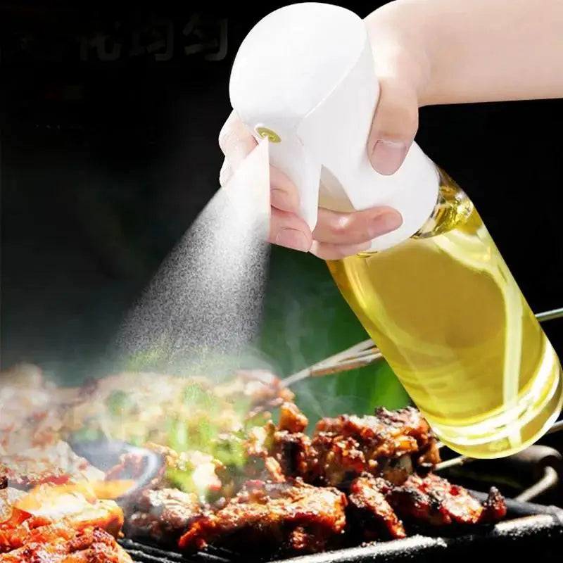 Pressurized Kitchen Oil Spray Bottle for Cooking and Grilling - 2