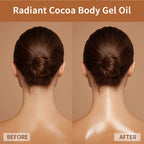 Radiant Cocoa Body Gel Oil for Hydrated Glowing Skin
