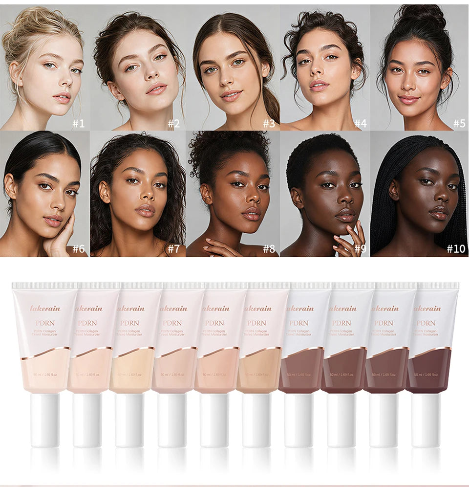 PDRN Collagen Tinted Moisturizer for Radiant Glass Skin - 8