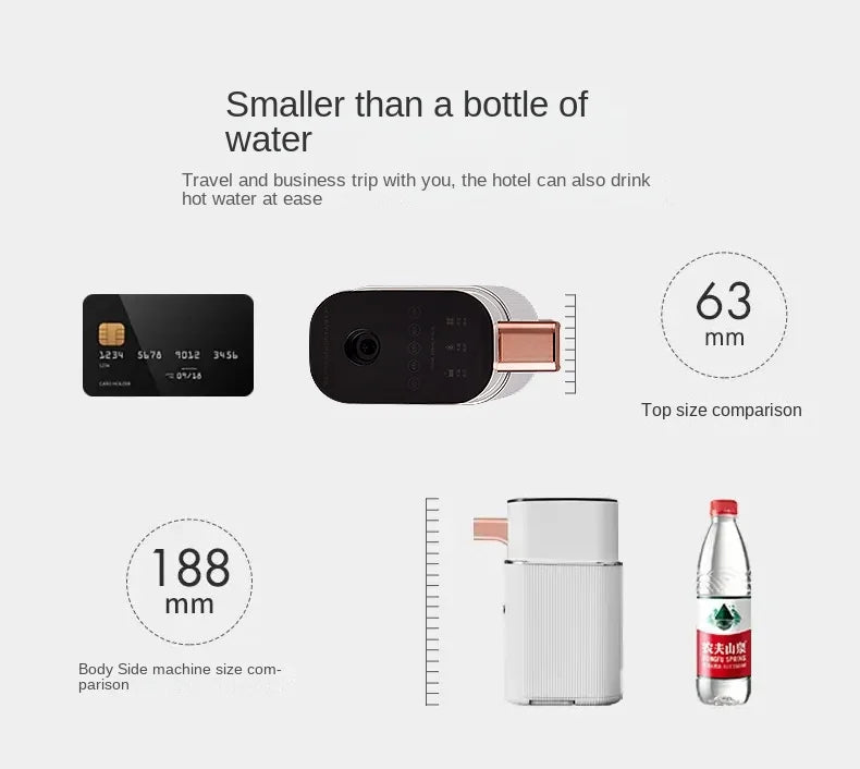 Instant Portable Hot Water Dispenser for Formula and Travel