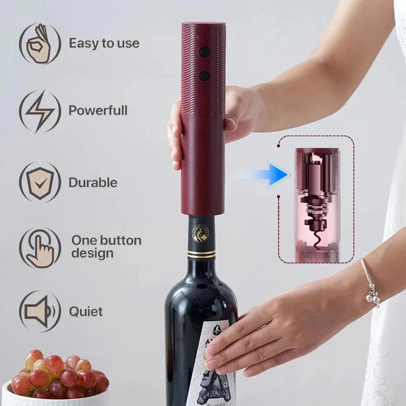 Automatic Rechargeable Electric Wine Bottle Opener