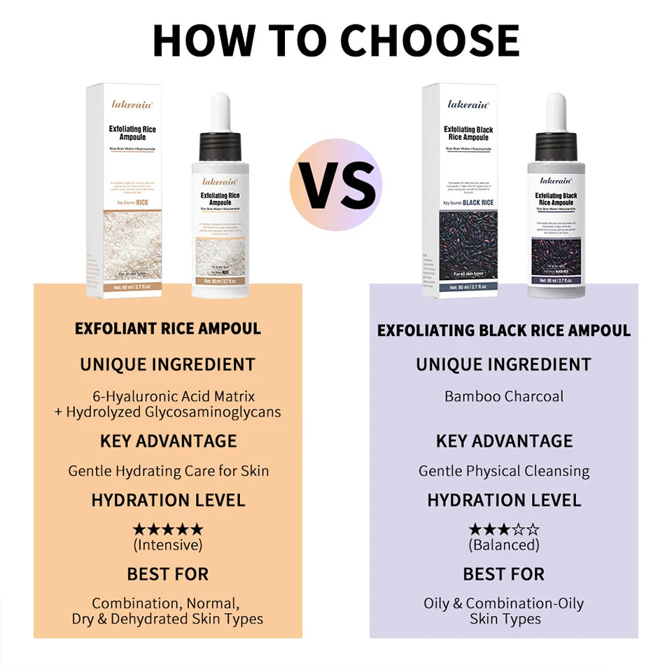 Exfoliating Rice Face Essence for Pore Cleansing and Brightening