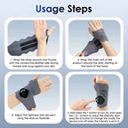 Electric Cordless Wrist Massager for Muscle Relief