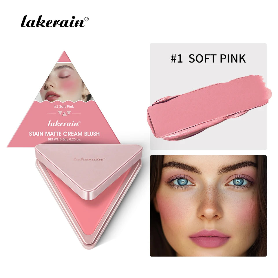 2-in-1 Cream and Powder Blush Palette for Radiant Glow