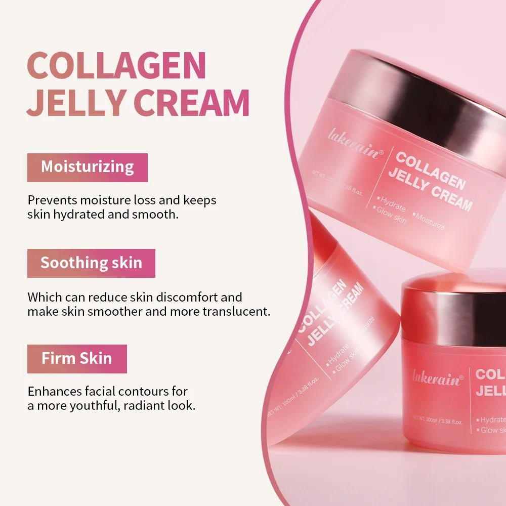 Collagen Face Care Set for Skin Firming and Hydration