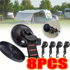 Heavy-Duty Suction Cup Anchors for Camping and Car Awnings