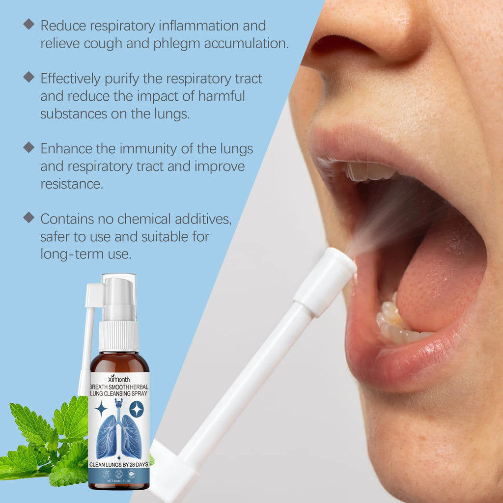 Herbal Nasal and Throat Cleansing Spray