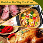 Disposable Non-Stick Air Fryer Parchment Paper Liners